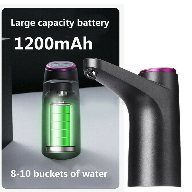 Automatic USB Water Bottle Switch Pump Universal Electric Jug Dispenser 5 Gallon