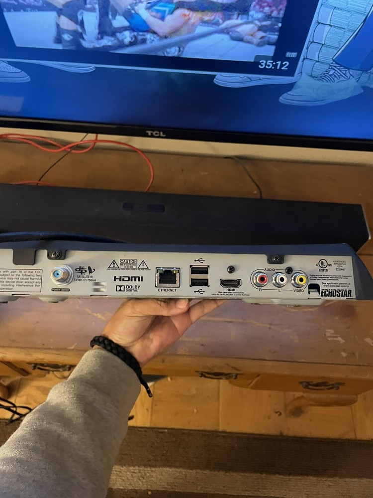 USED Dish Network Vip 211Z HD Receiver With Remote