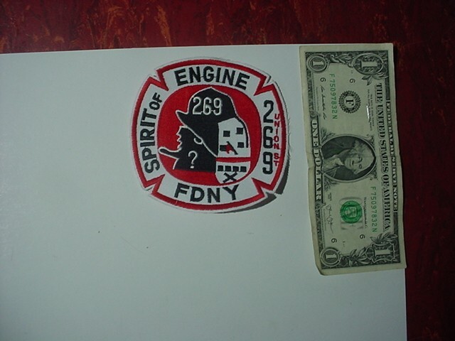 Patch - FDNY Engine 269  SPIRIT of 269