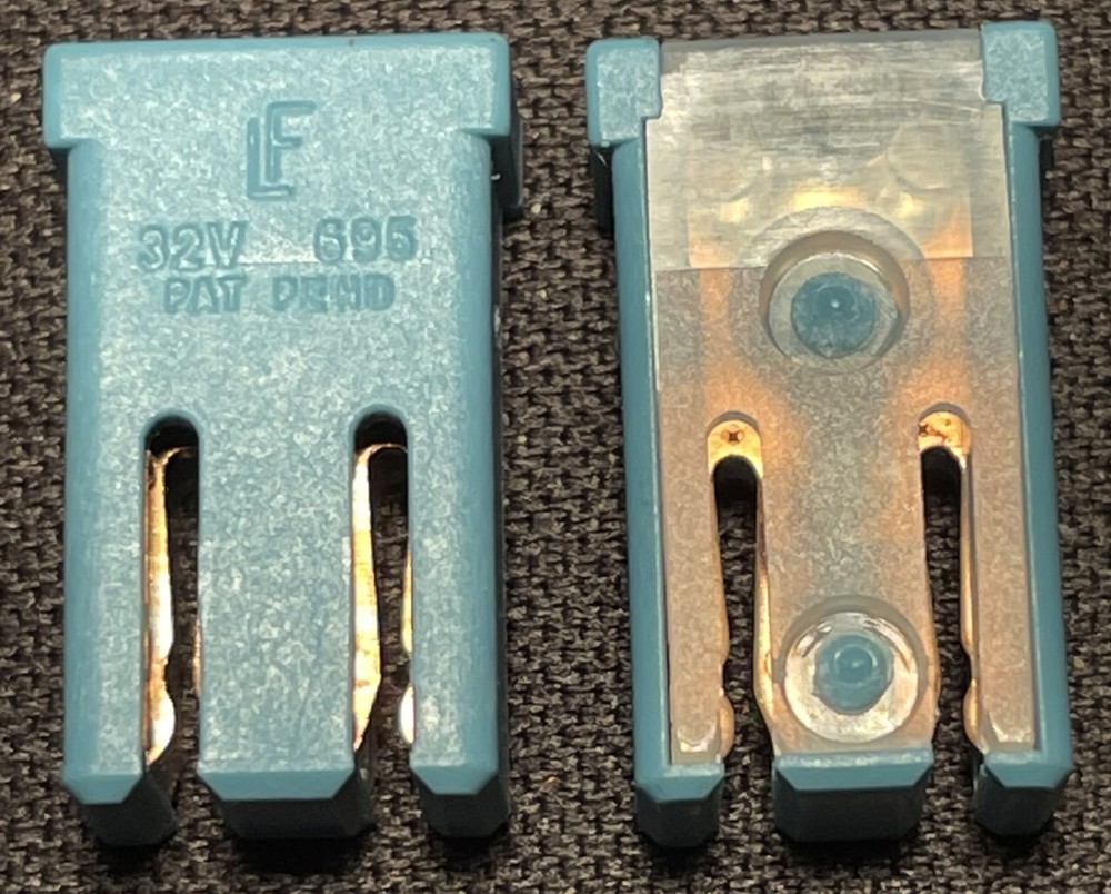 20 AMP MCASE Slotted Cartrige Fuse - 5 pack - Littelfuse
