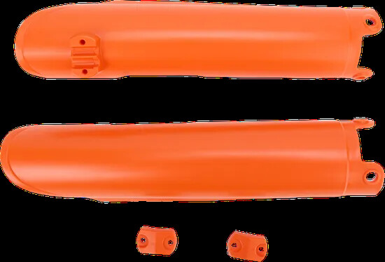 Acerbis Orange Lower Fork Cover Protector Guard Set KTM 450 EXC 03-07