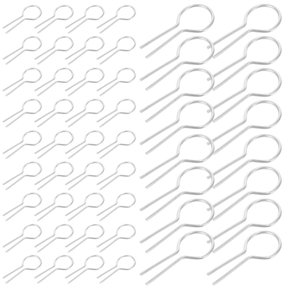 200 Pcs Hanging Needle Ceramic Craft Hooks Glass Fusing Accessories