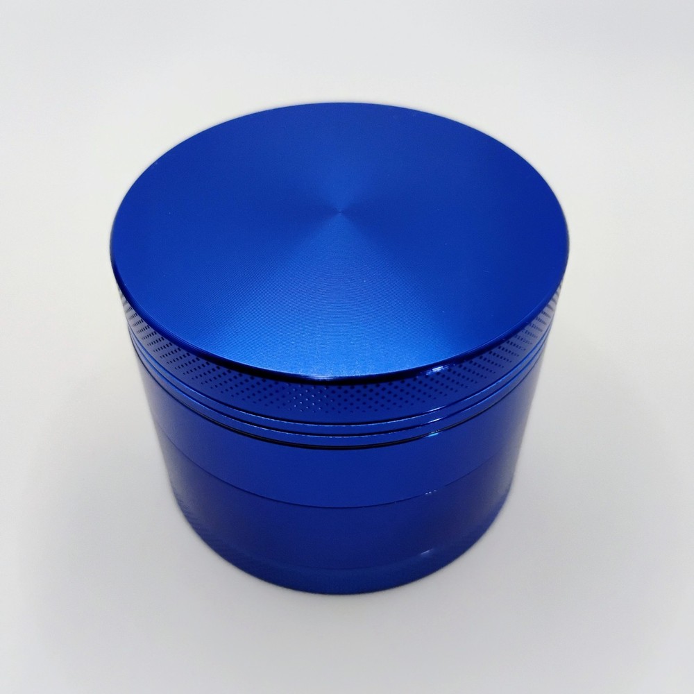 Tobacco Herb Grinder & accessories (4 pc set) - BLUE