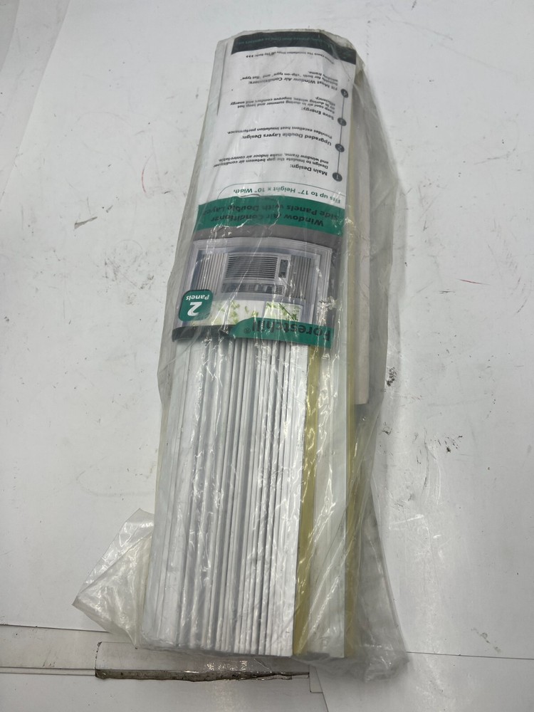 Forestchill Window Air Conditioner Side Panel with Double Layer White Universal