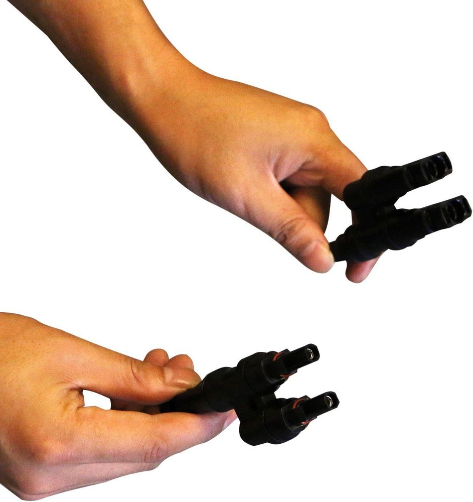 ALLPOWERS MC-Branch Connectors Solar Panels Connectors Y Connector for Parallel