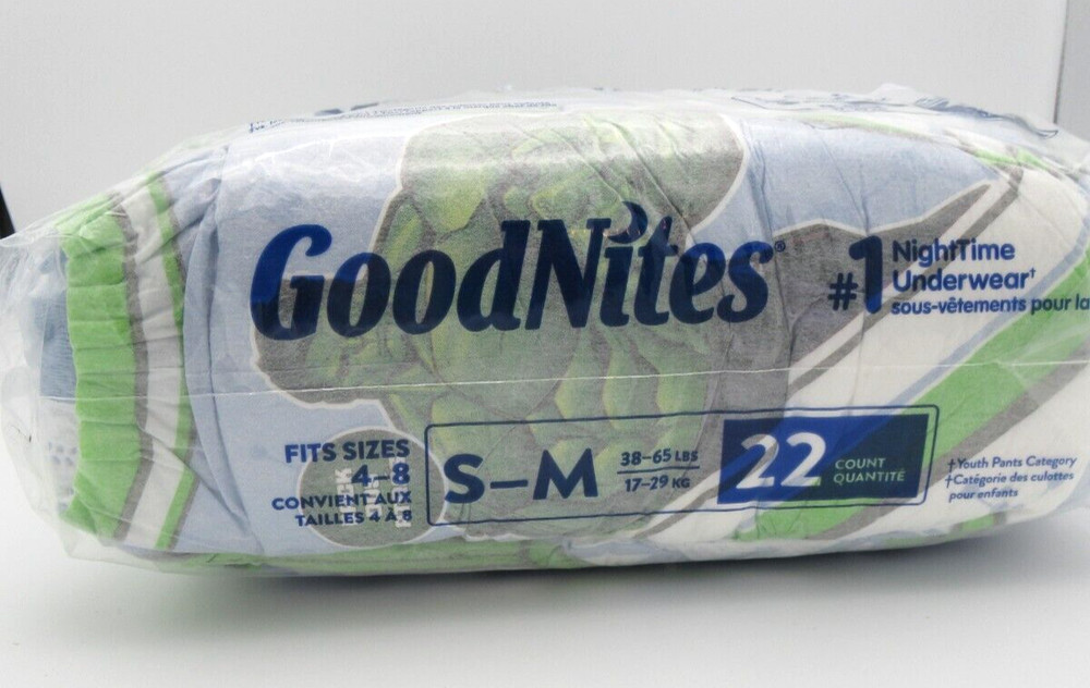 Vintage Diapers Hulk Goodnites Pullups 22 Count Underwear Sealed