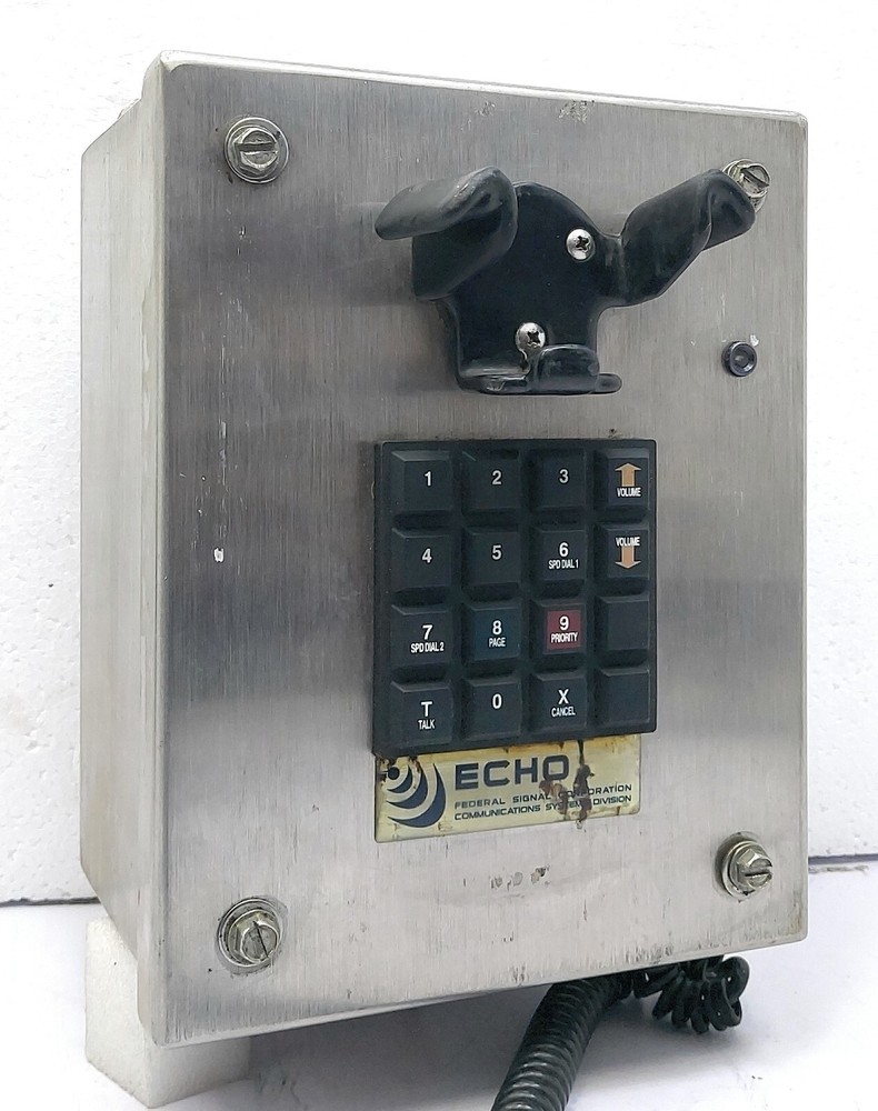 Federal Signal ECHO E2-HND-4X Industrial Intercom