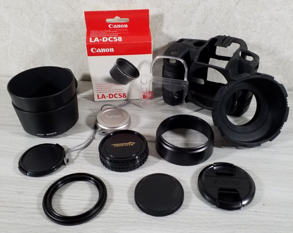 CAMERS Sony Cannon Nikon Phoenix Lens Covers Light Adapter Protective Covers
