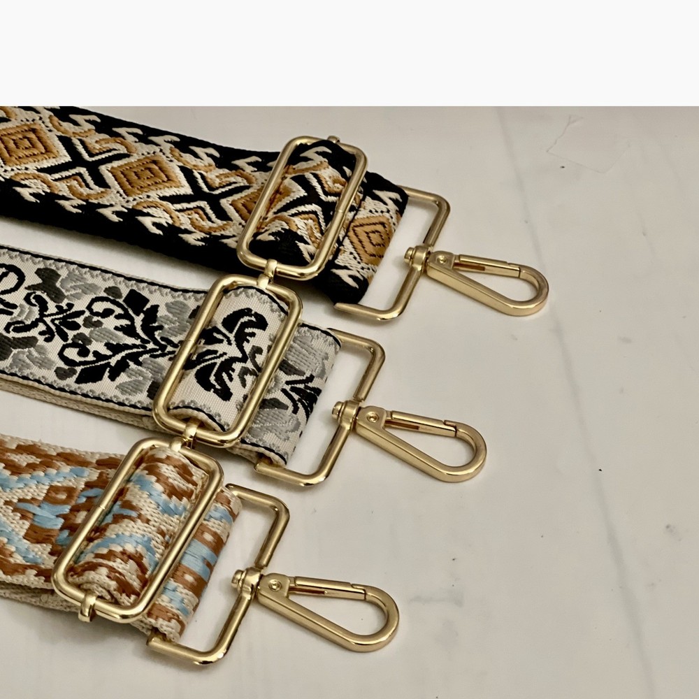 Purse Strap Replacement Crossbody Adjustable Woven Bag Strap