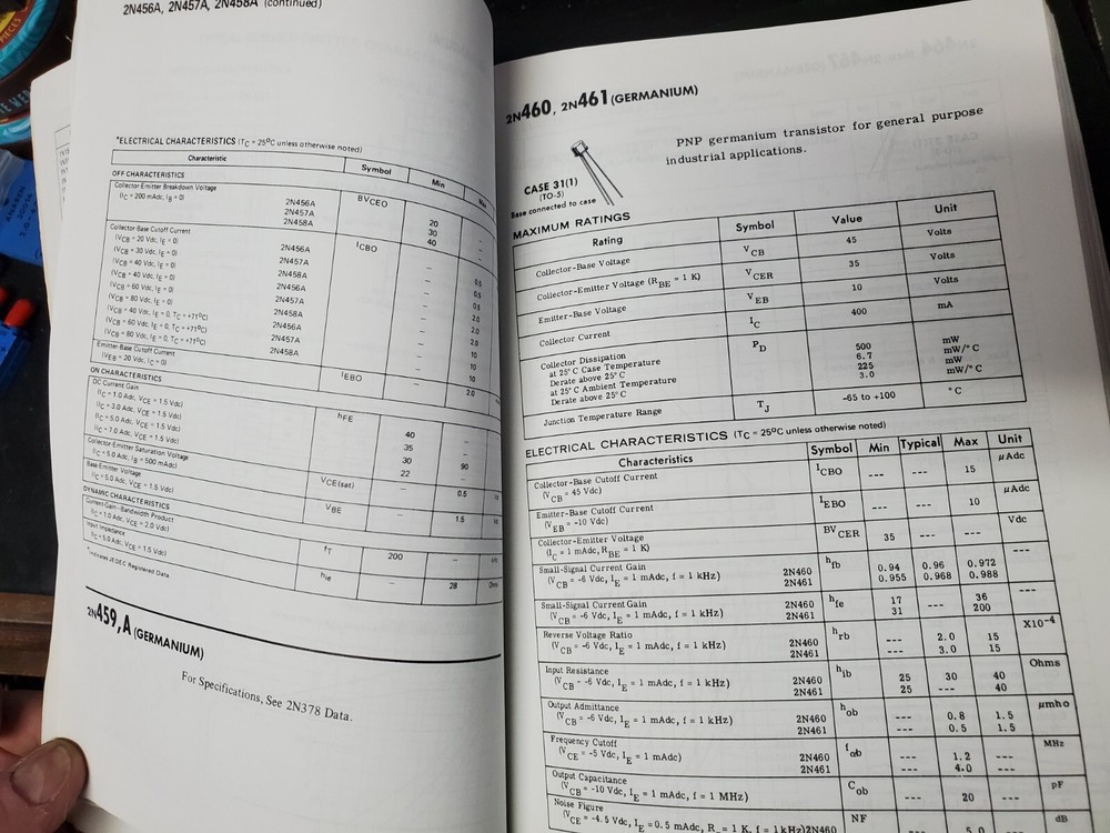 3-volume MOTOROLA SEMICONDUCTOR DATA LIBRARY 1st edition 1972