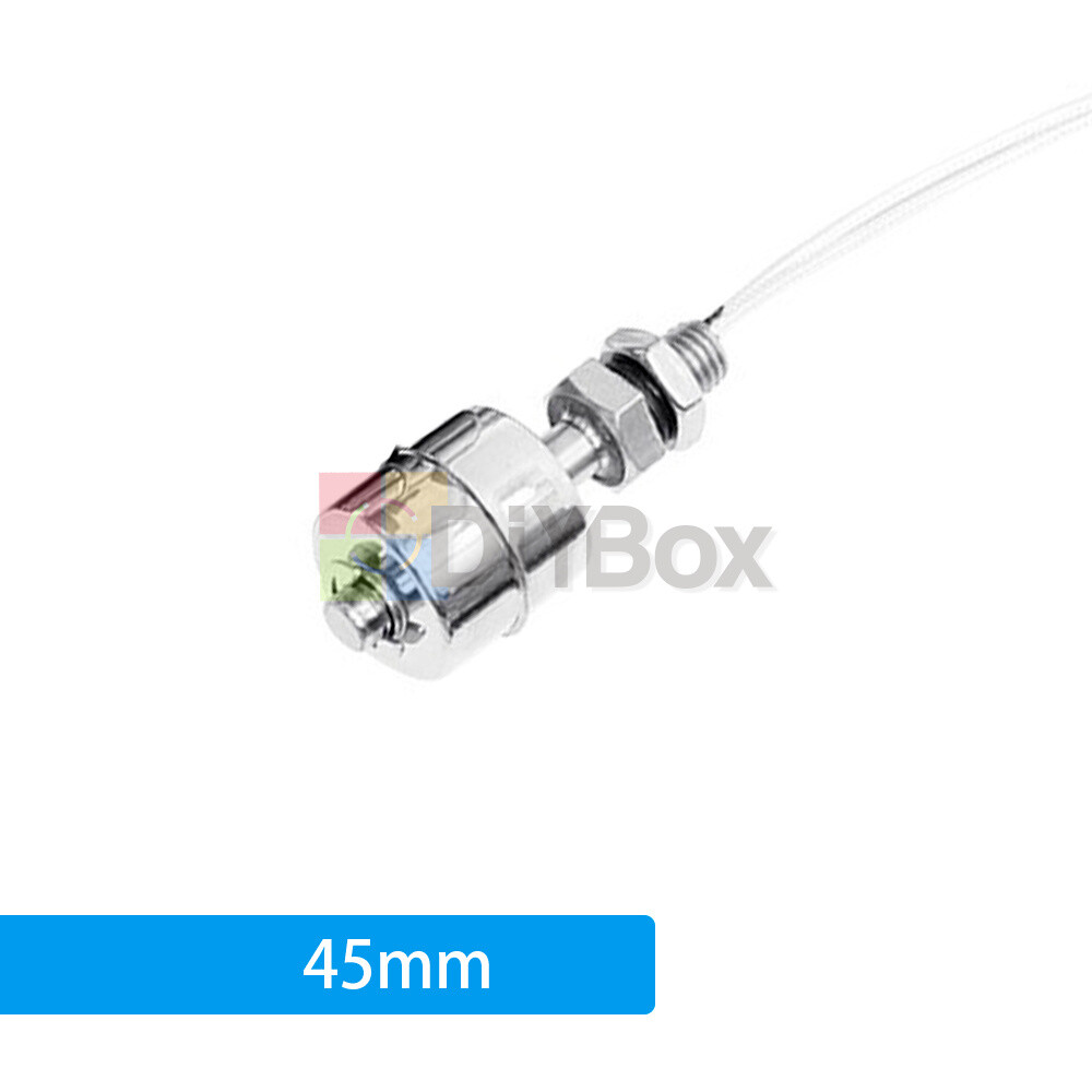 Water Level Sensor Liquid Float Switch Stainless Steel 45mm 75mm 100mm 150/200mm
