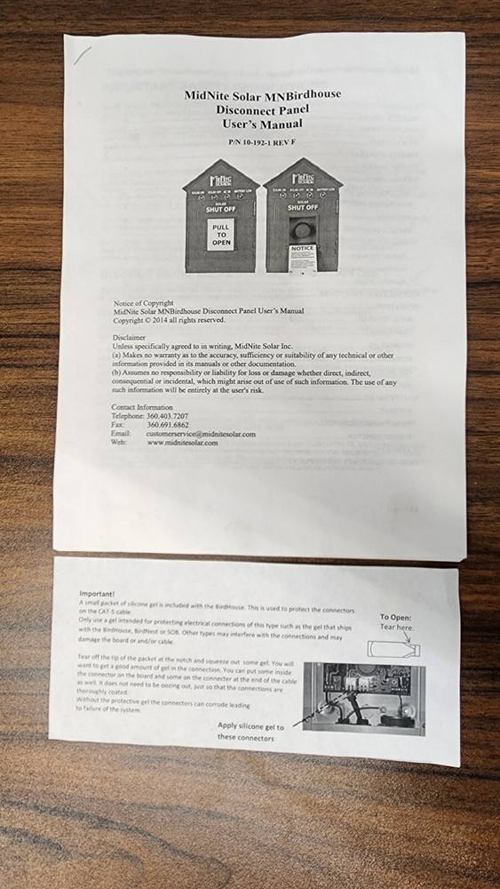 Midnite Solar Birdhouse