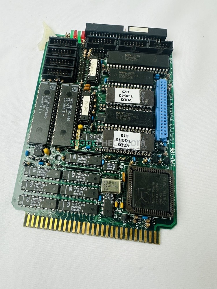 Computer Dynamics CPU-186 CPU Board | Processor Board | STD Bus