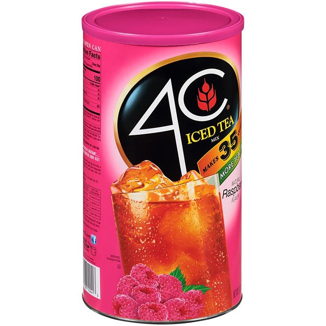 3 Pack - 4C 35 QT Raspberry Iced Tea Mix (82.6 oz.)