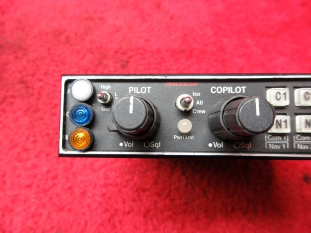 PS Engineering PMA6000M Audio Selector Panel