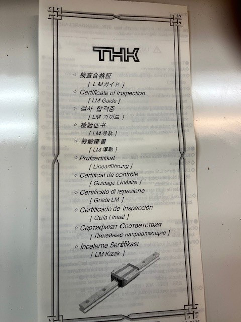 THK Linear Motion Guide 4HRT2555UU+1380LH