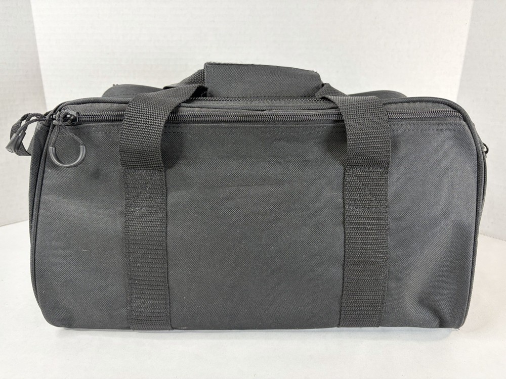 Midway USA Range Bag 15x8x8 Lockable Zippers Shoulder Strap