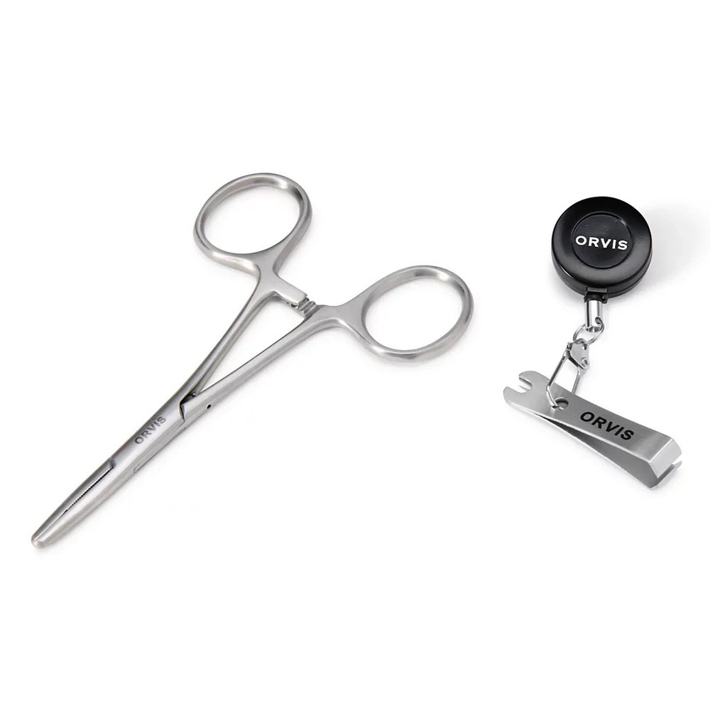 Orvis Essentials Tool Kit - Nippers - Forceps - Zinger
