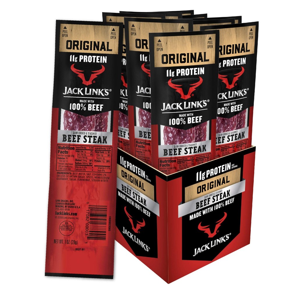 Jack Links Beef Steak Original 1oz 12ct Box