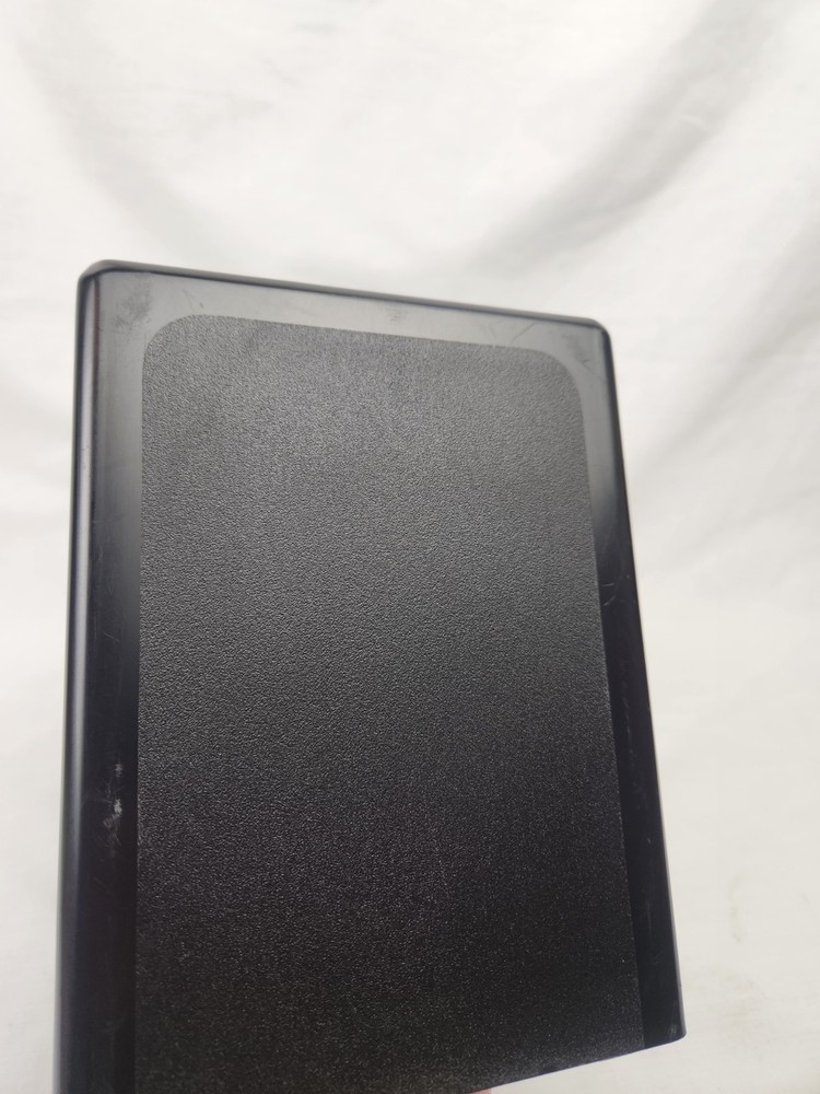 Discube Black CD Storage Cube Pop Up 10 Disc Jewel Case Holder Working