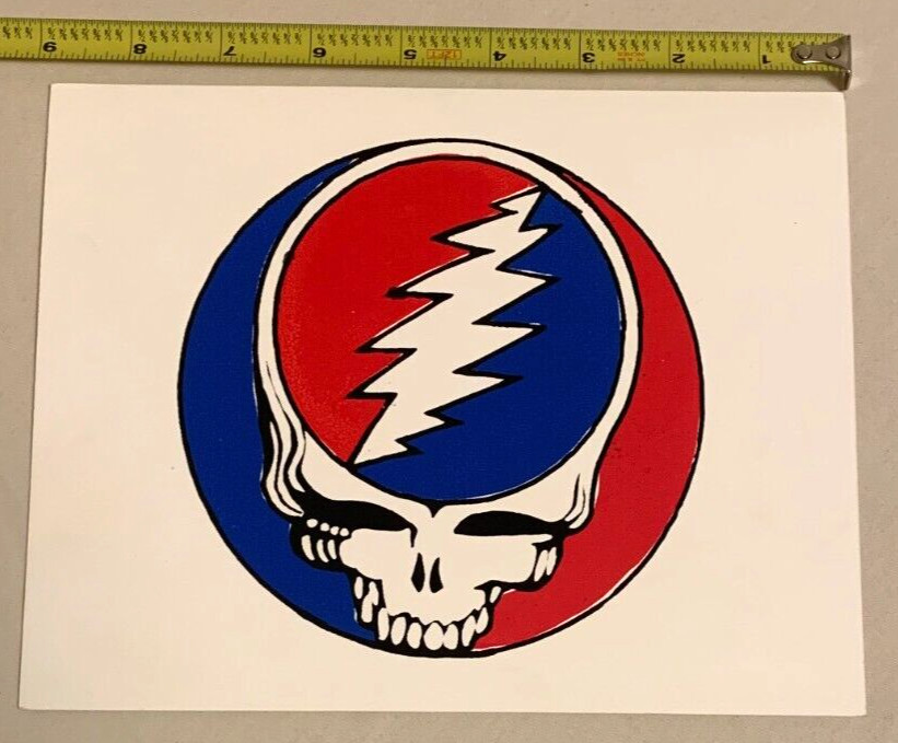 🔥 Grateful Dead - Steal Your Face Card / Post Card Large🔥