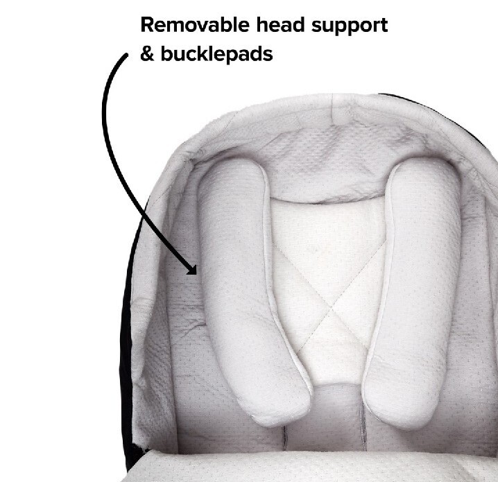 Diono Universal Newborn Pod Black