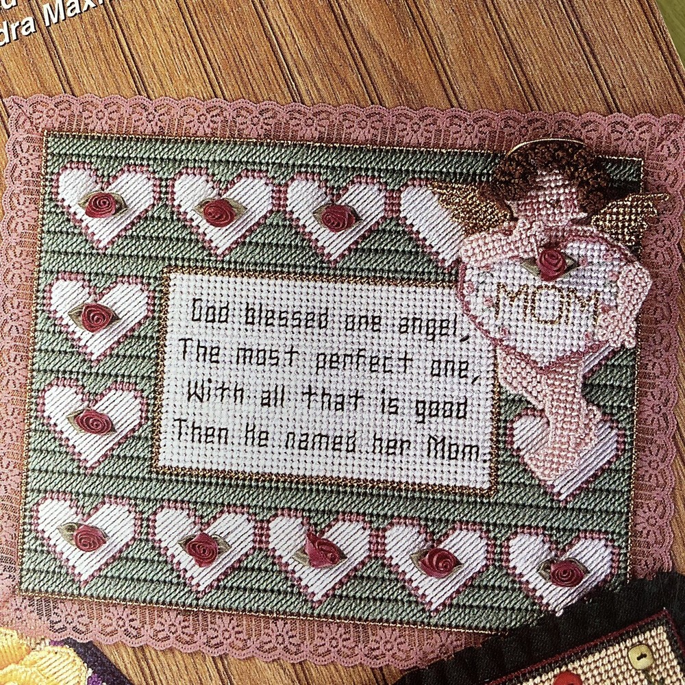 Heartfelt Sentiments Plastic Canvas Pattern Booklet Needlecraft 1997