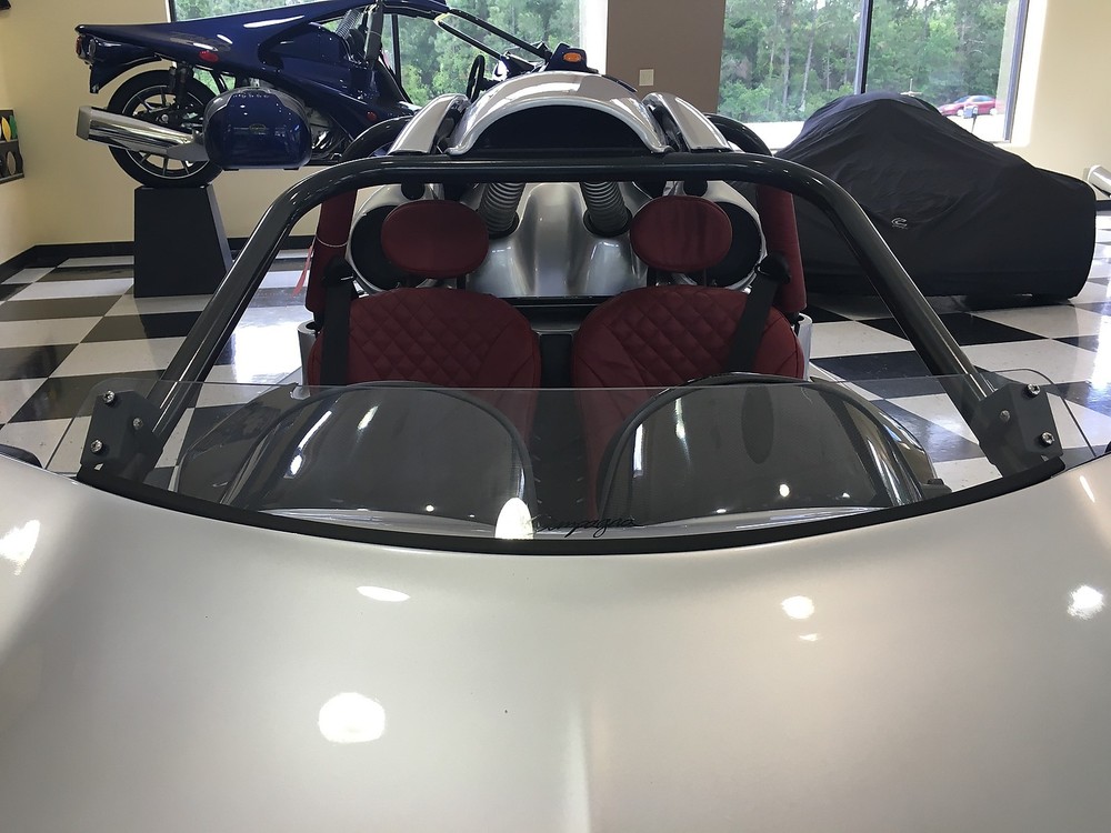 Clear Short Replacement Campagna T-Rex Wind Deflector - Fits All Years