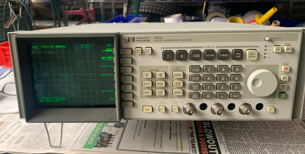 HP - Agilent - Keysight 8981B Vector Module Analyzer