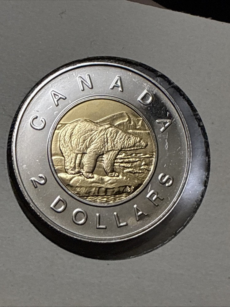 1999 Perfect Canada 2 Dollars Elizabeth II Exceptional Mint Sharp💎💯