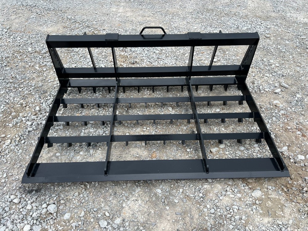 72″ Land Plane Grading Leveler with Scarifier Teeth Fits Skid Steer Loader