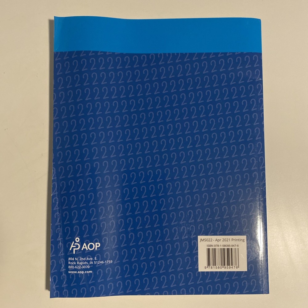 HORIZONS 2nd Grade Math Student Book 2, No Writing