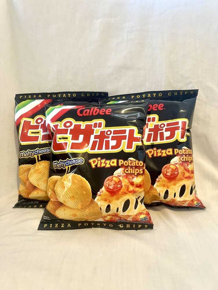 10 Calbee Pizza Potato chips snack from Japan