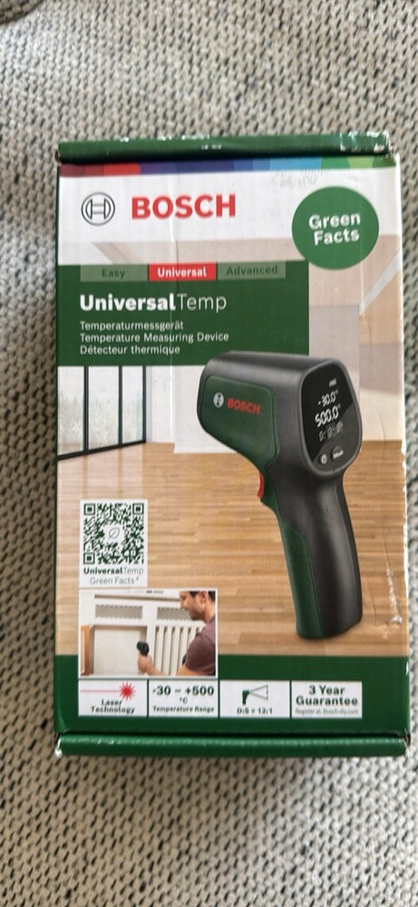 Bosch Universal Temp (Laser temperature measuring device)