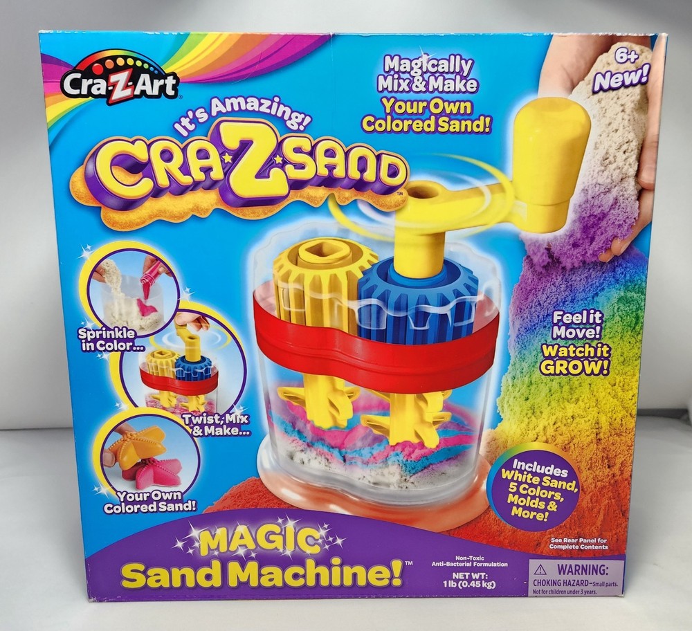 Cra-Z-Sand Magic Sand Machine – New in Box