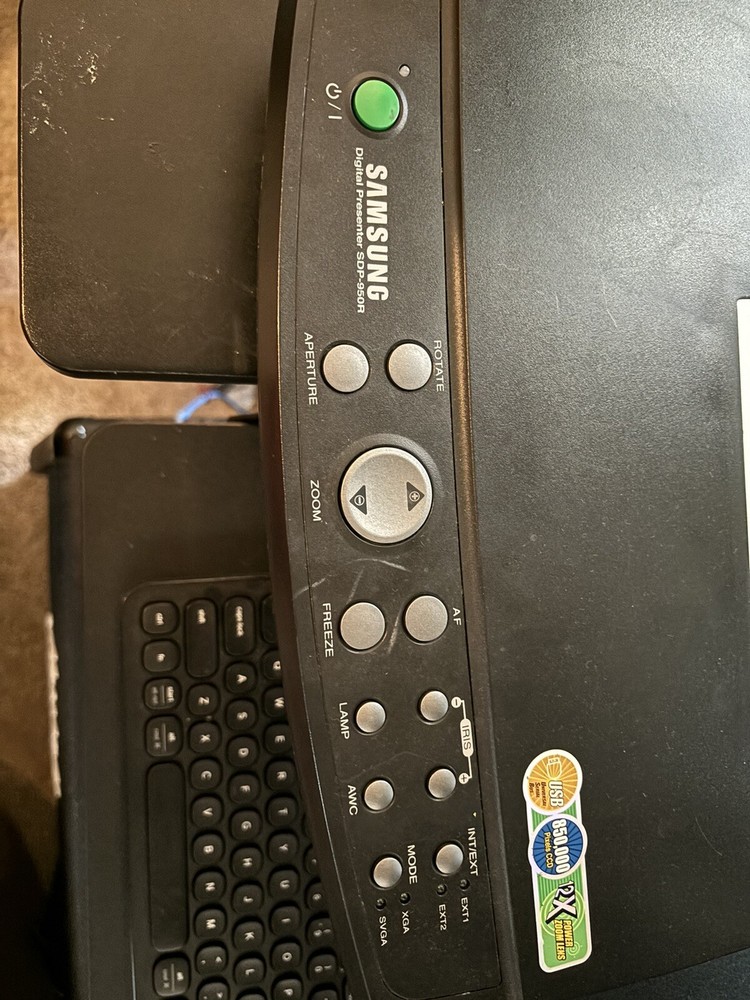 Samsung SDP-950R Digital Presenter Overhead Projector Document Camera Working