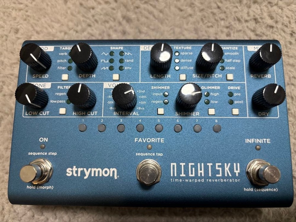 Strymon NightSky Guitar Effector