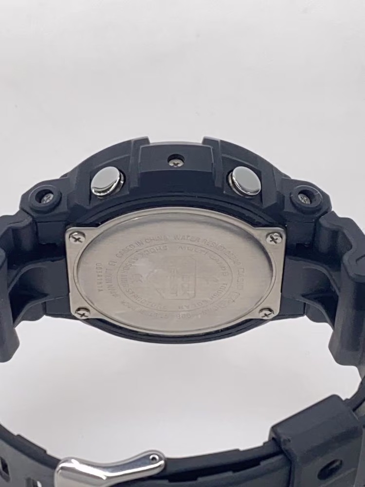 CASIO solar watch G SHOCK digital analog rubber GRY BLK