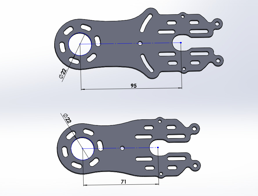 titanium evolve style motor mount for DIY eskate electric longboard