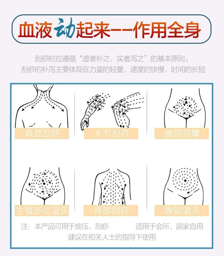 Electric Hot Bian Stone Massage Tool Temperature Control Gua Sha Scraping Board