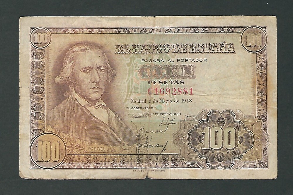 Spain - 100 Pesetas 1948