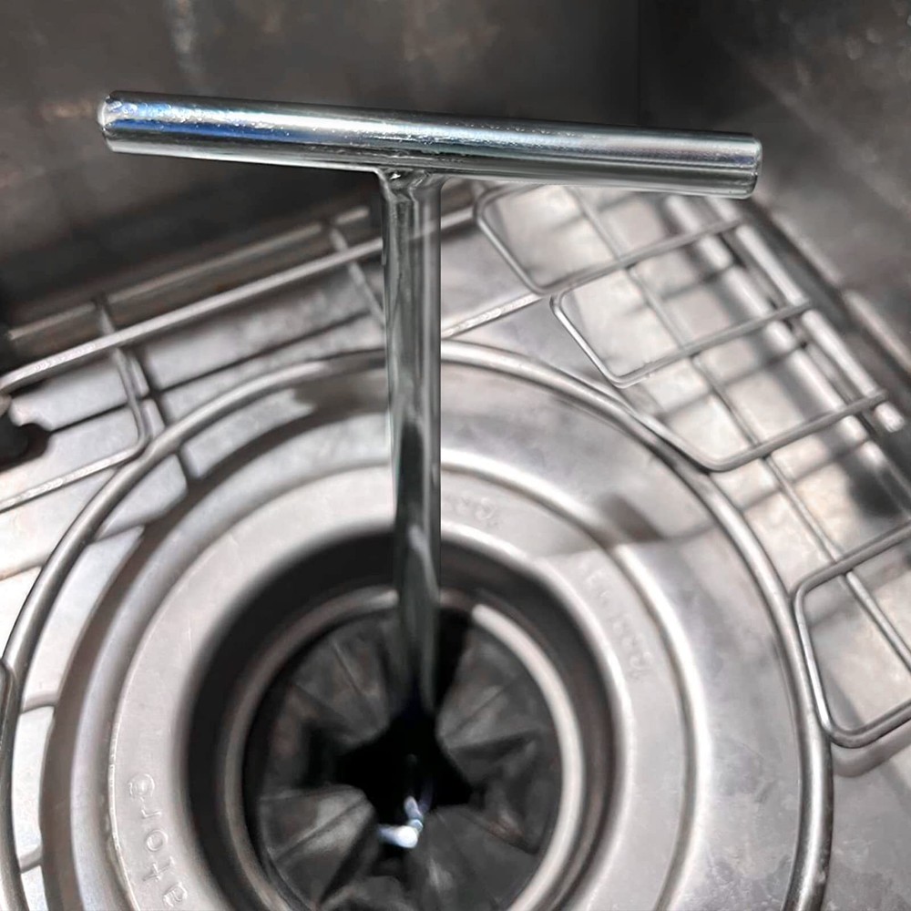 Garbage Disposer Unjamming Wrench Silver Garbage Disposal Wrench Tool