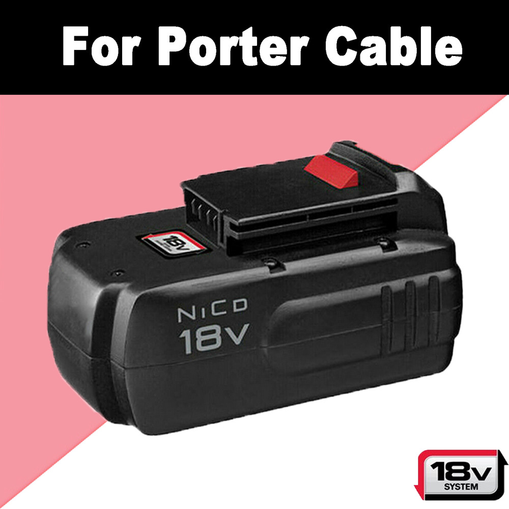 Pack 18V NiCd Replacement Battery for Porter Cable 18-Volt PC18B Cordless Tools