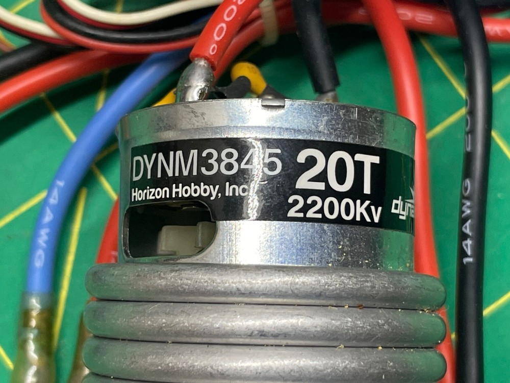 Dynamite 50A Brushed Single Battery Marine ESC Motor, Servo Shockwave 26 (231)