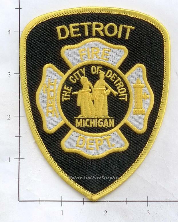 Michigan - Detroit MI Fire Dept Patch v1