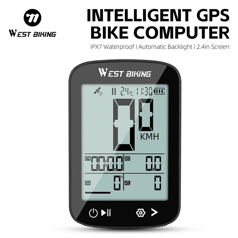 WEST BIKING Bike Bicycle Speedomter Cycle Digital Odometer Computer Waterproof