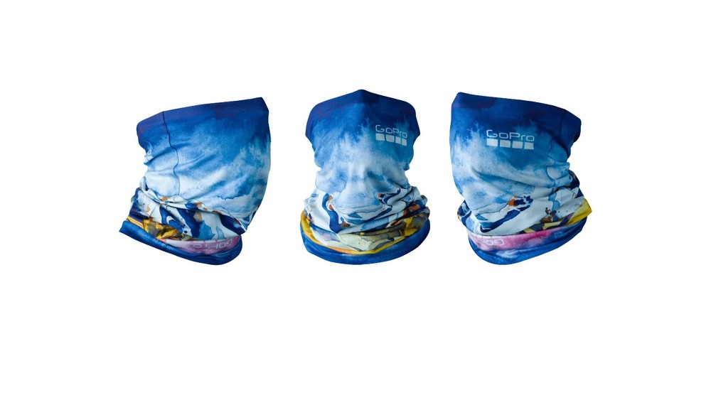 go pro neck gaiter alpenglow