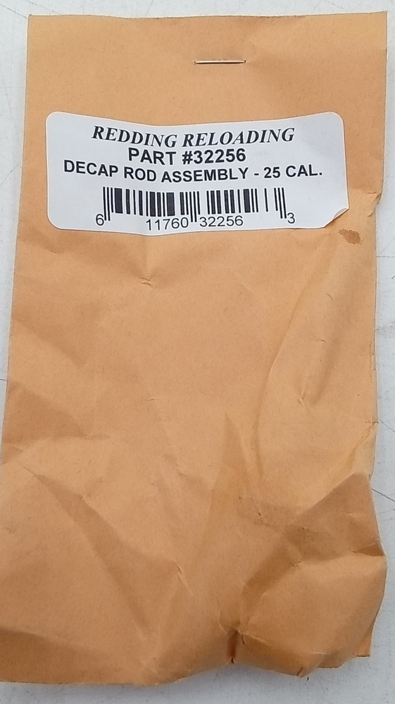 Redding Reloading #32256 Decap Rod Assembly 25cal