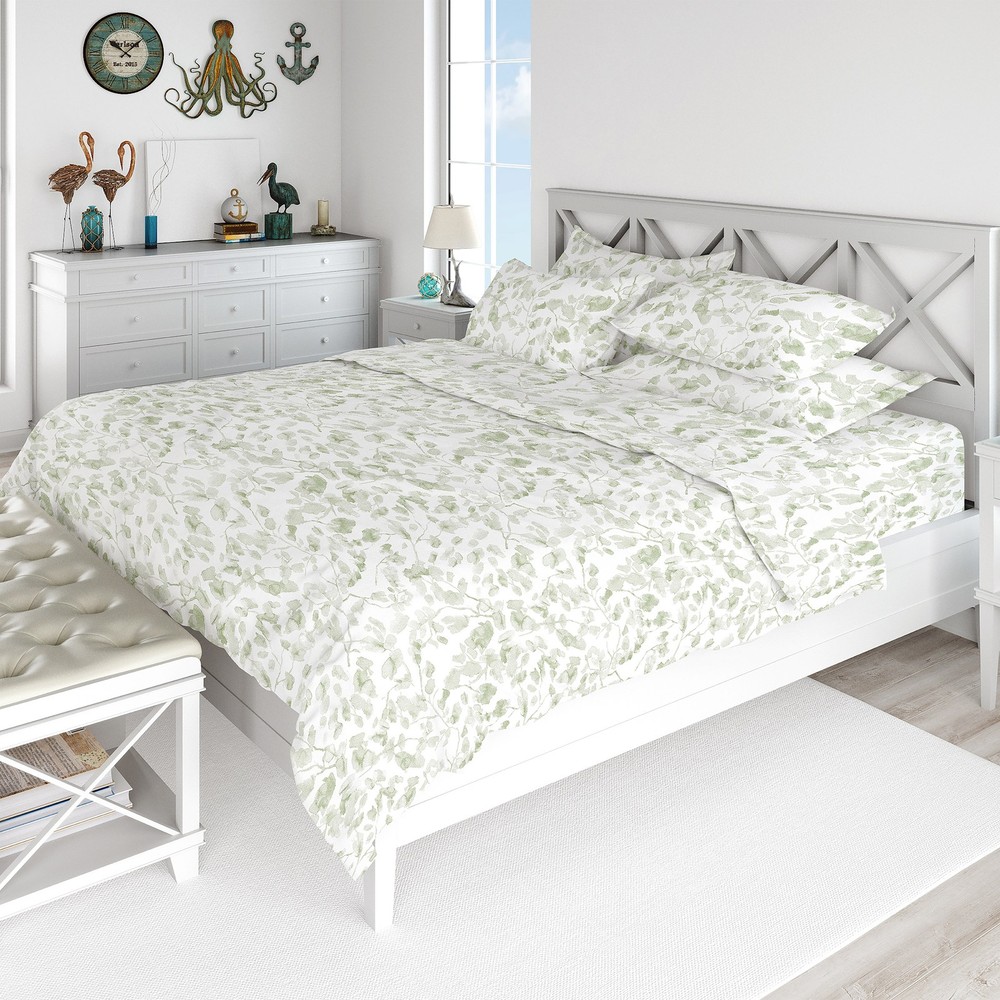 Swiss Collection Sheet Set  King Green