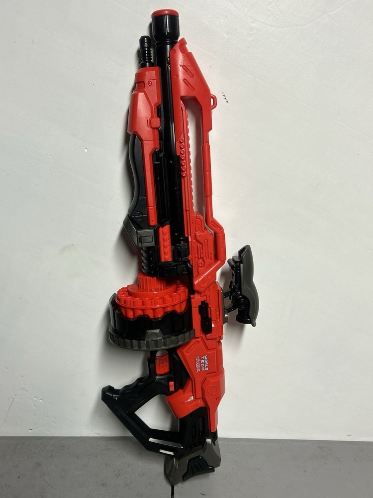 World Tech Warriors Prime Motorized Dart BlasterTrack Works No Bullets